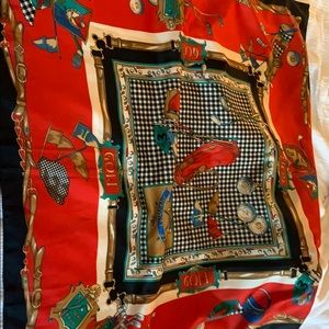 silk vintage scarf